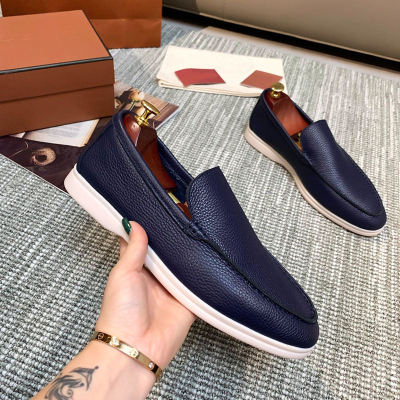 Mens Slip-On Loafers Comfortable Casual Shoes