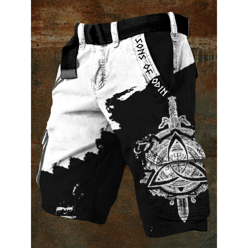 Digital Print Trendy Shorts