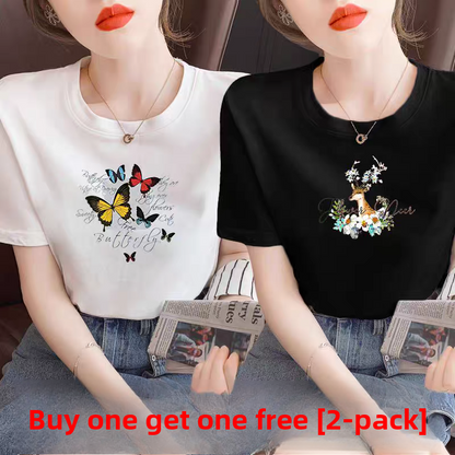 Loose Plus Size Womens T-Shirts
