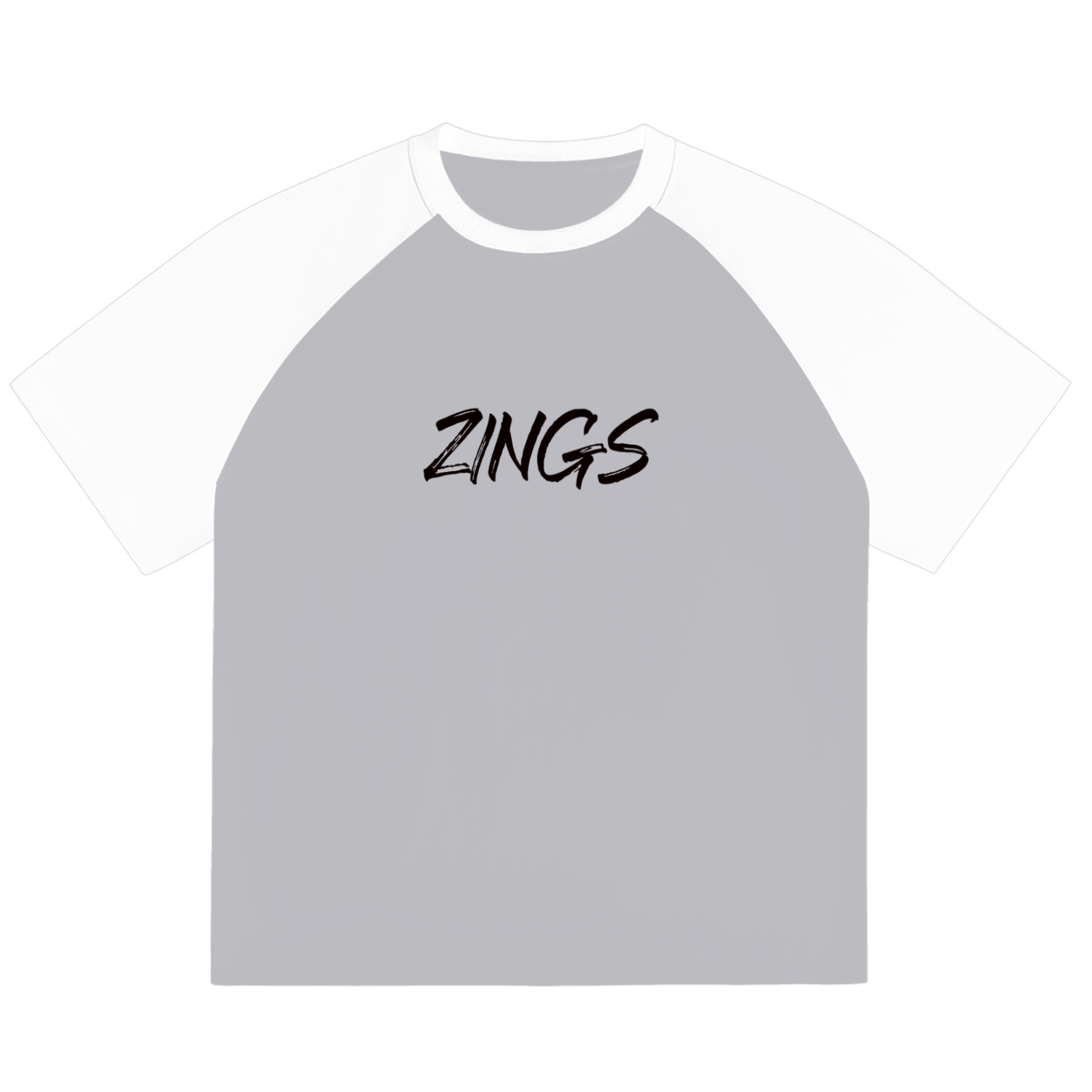 Color-Blocked Raglan Sleeve T-Shirt