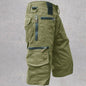 Mens Cropped Cotton Casual Pants