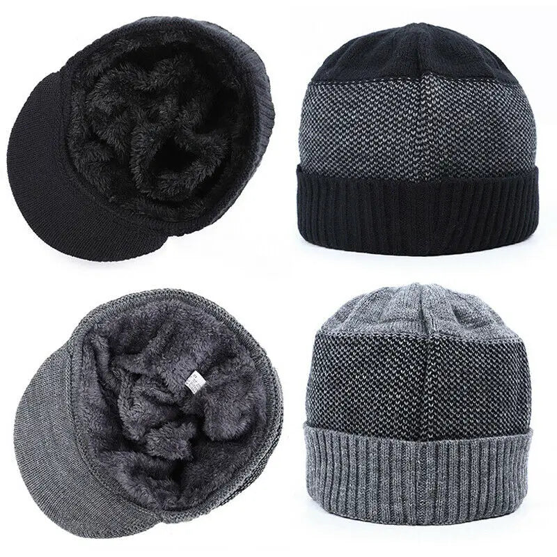 Winter Warm Brimless Hat