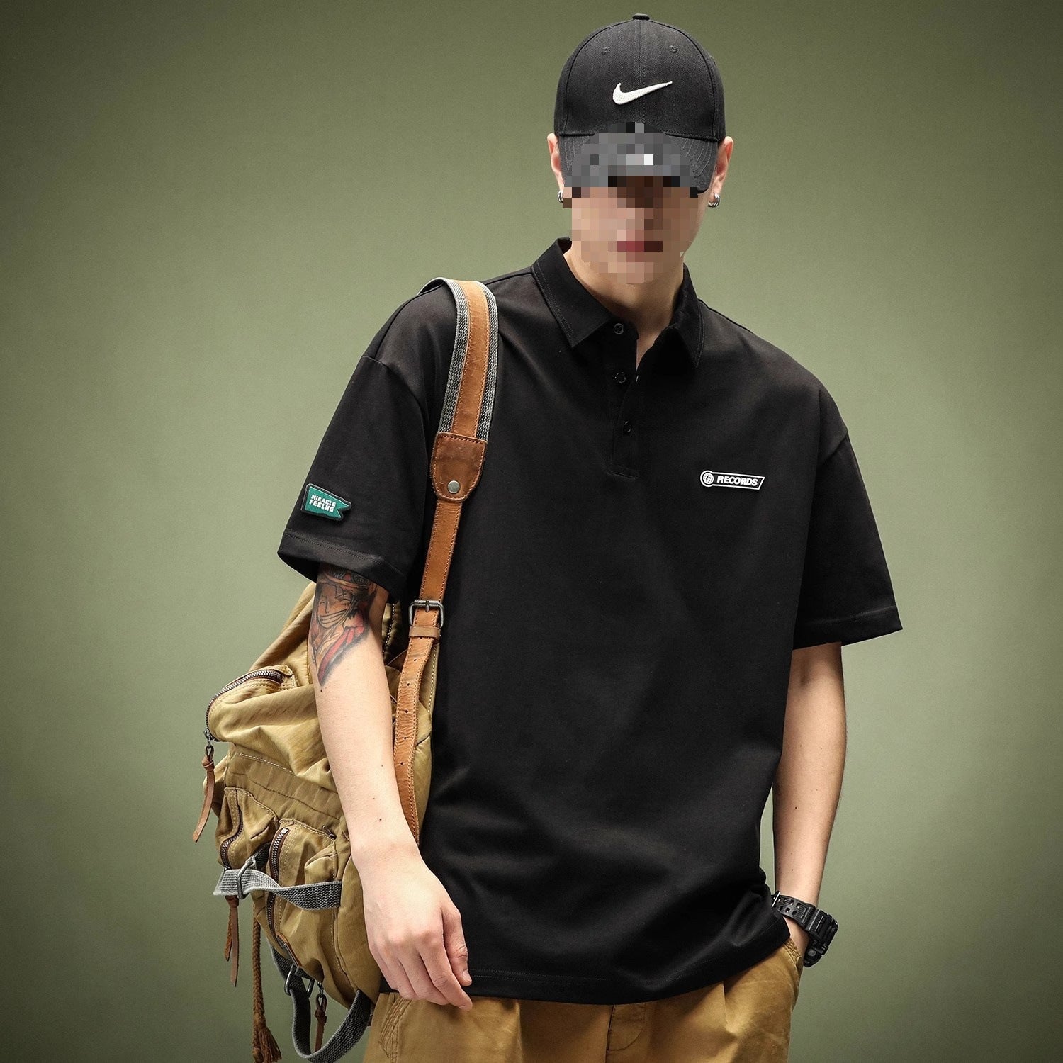 Men in short-sleeved POLO shirts