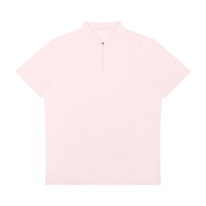 Men's Quarter-Zip Performance Polo Shirt