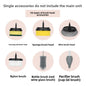 Multifunctional Electric Cleaning Brush with Interchangeable Heads