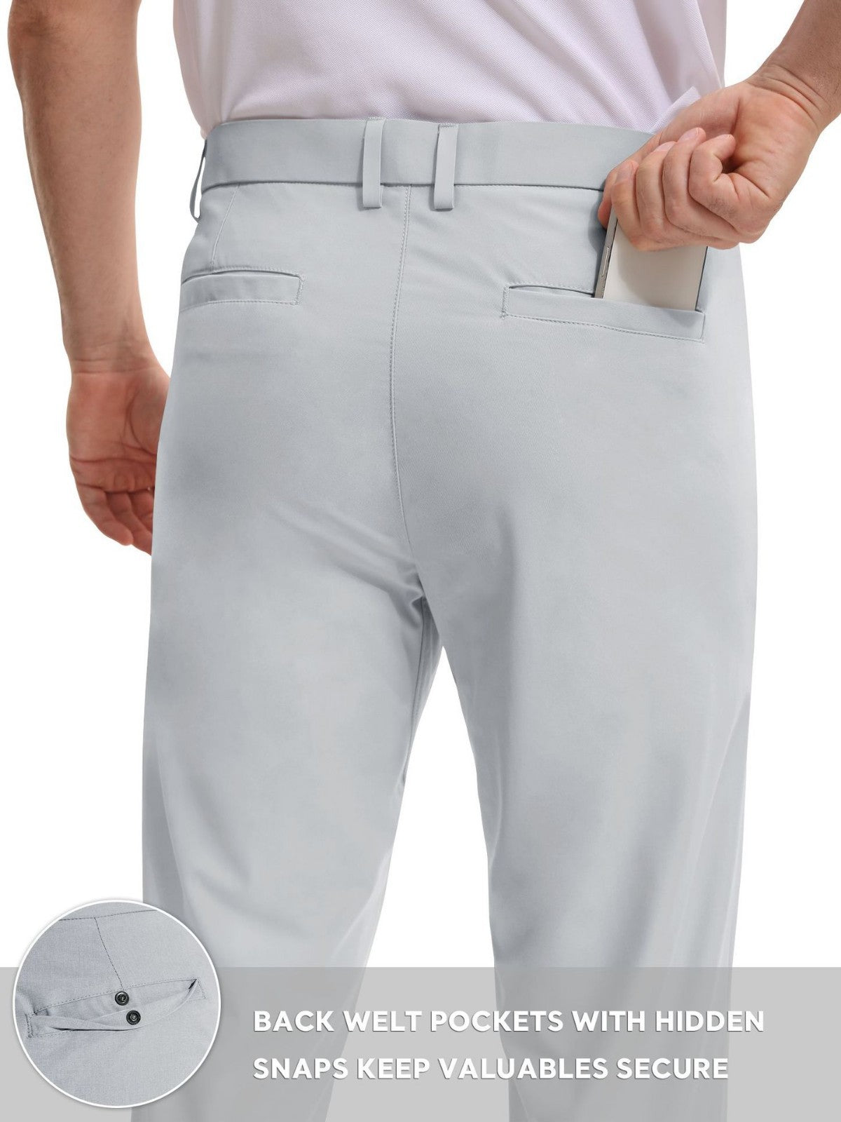 Mens Quick-Dry Breathable Casual Pants