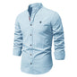 Mens Cotton Long Sleeve Casual Shirt