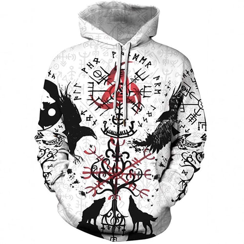 3D Digital Printing Hooded Sweater