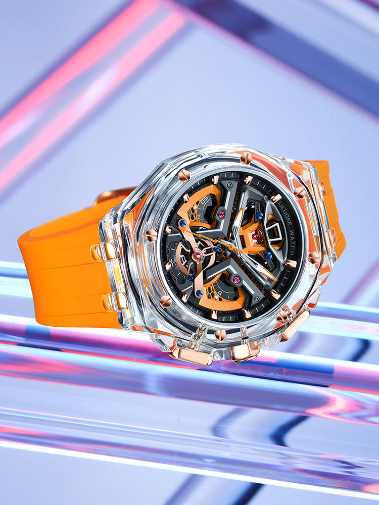 Men's Hollow Multi-Function Sports Watch