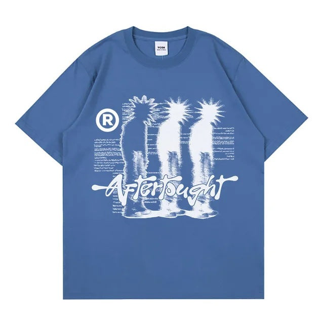 Harajuku Graphic Print Mens T-Shirt