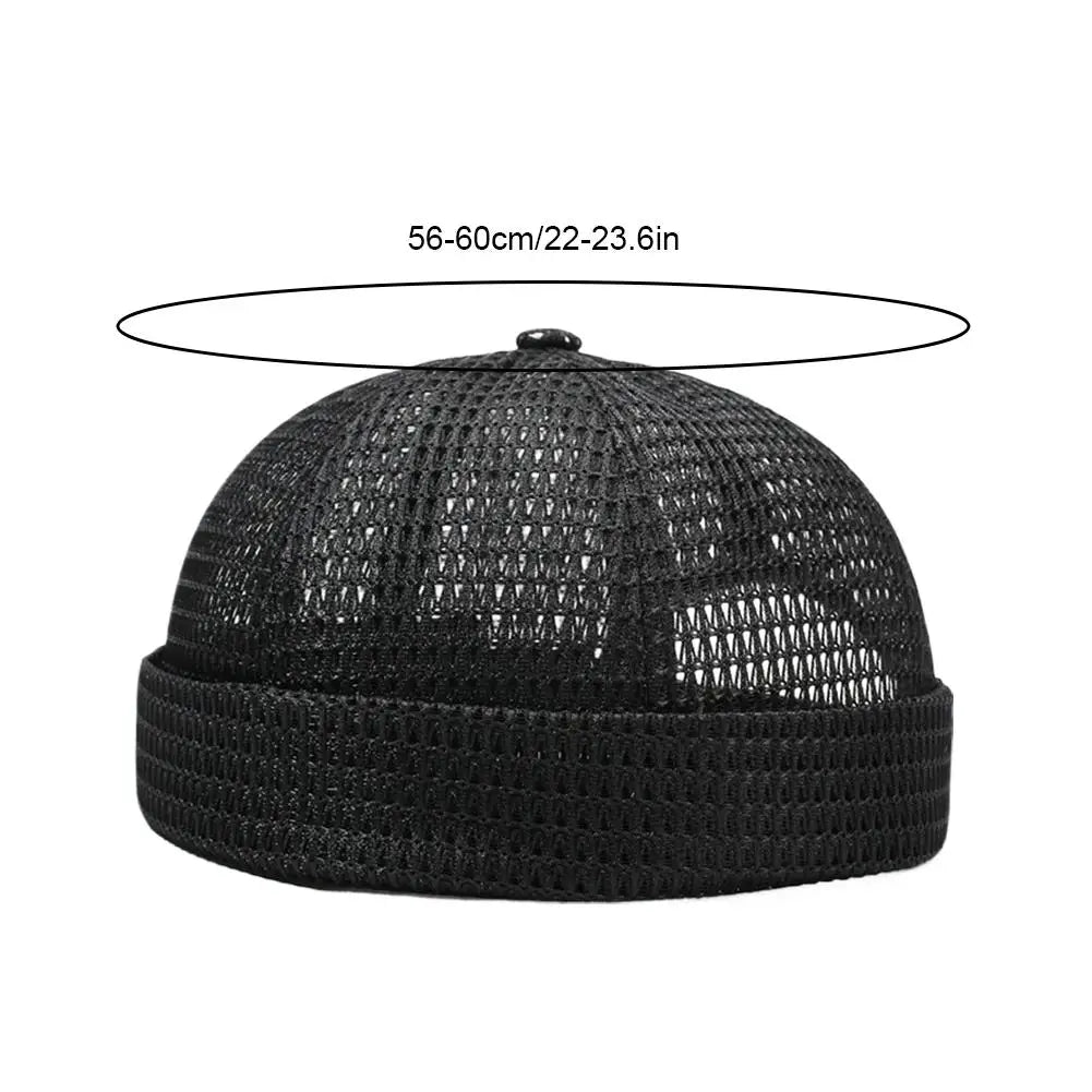 Summer Mesh Melon Skin Beanies
