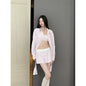 Flutter Sleeve Woven Rope Shirt