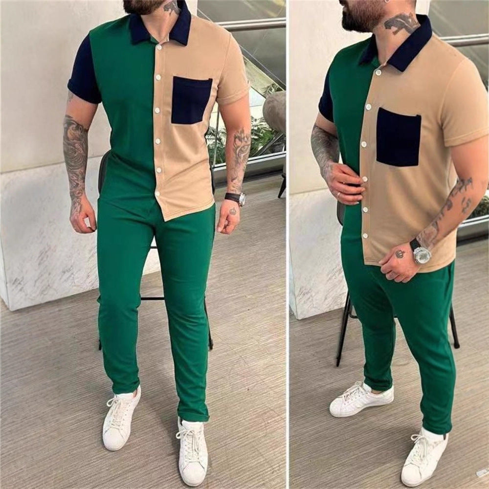 men casual set