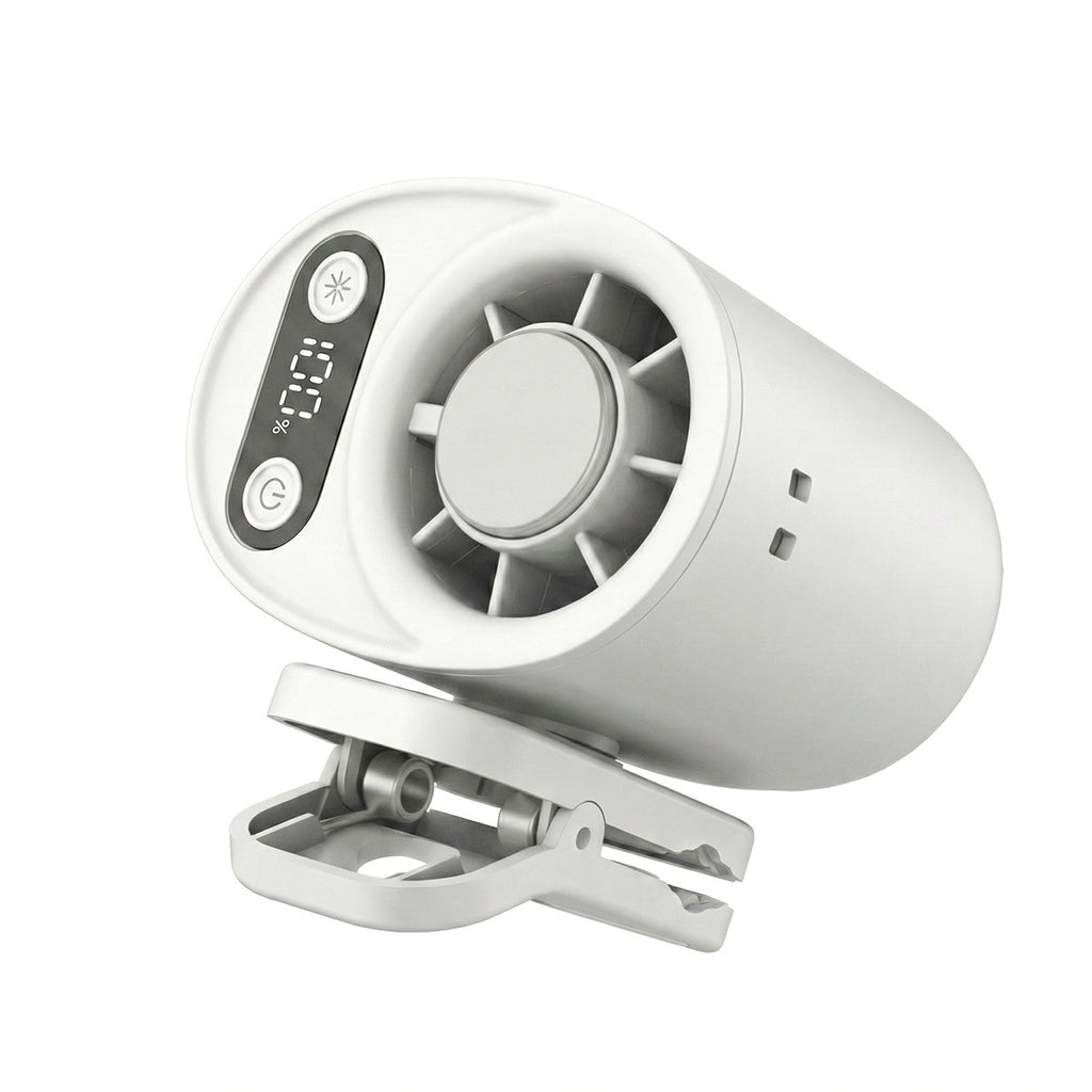 Portable USB Rechargeable Neck Hanging Fan
