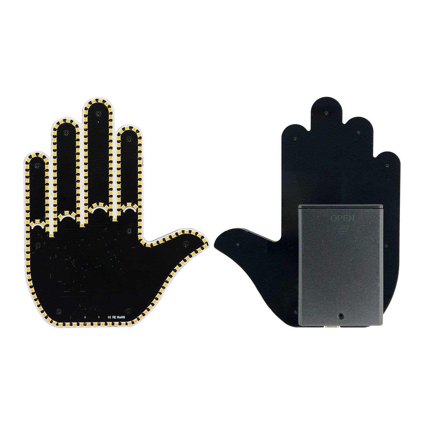 Gesture Control LED Warning Light