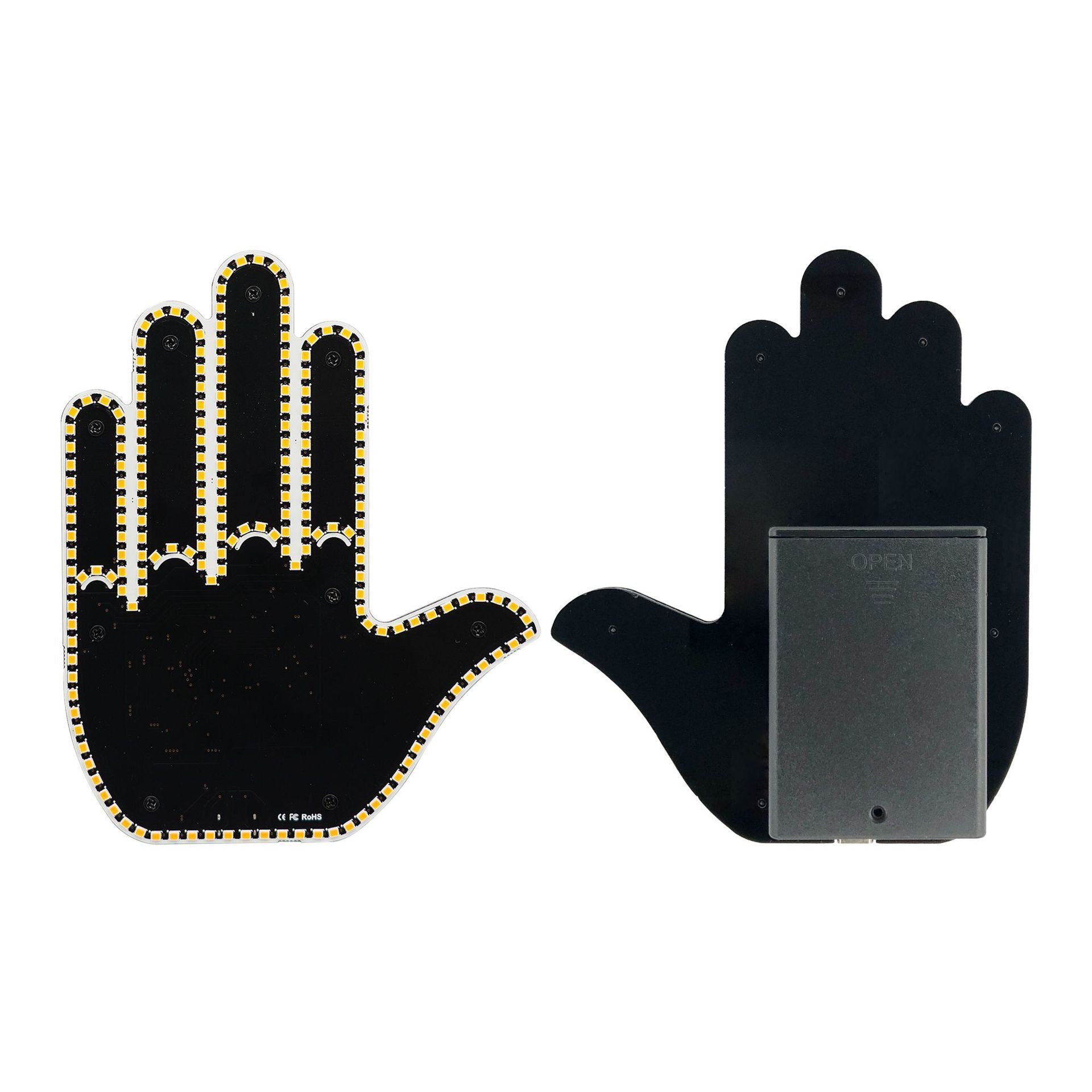 Gesture Control LED Warning Light