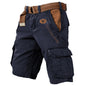 Mens Summer Cargo Shorts Loose Fit