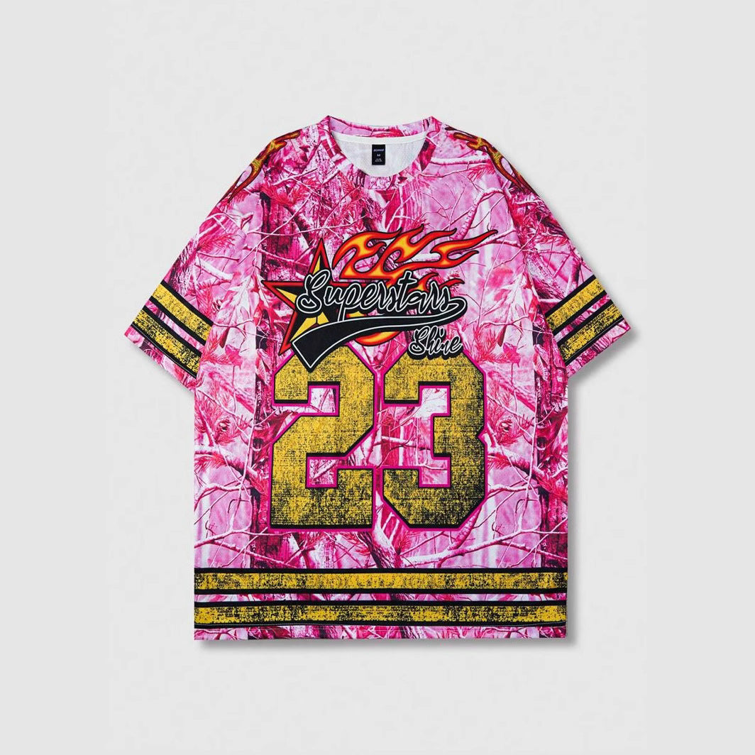 Digital Printed Street Trendy Men's and Women's T-shirts