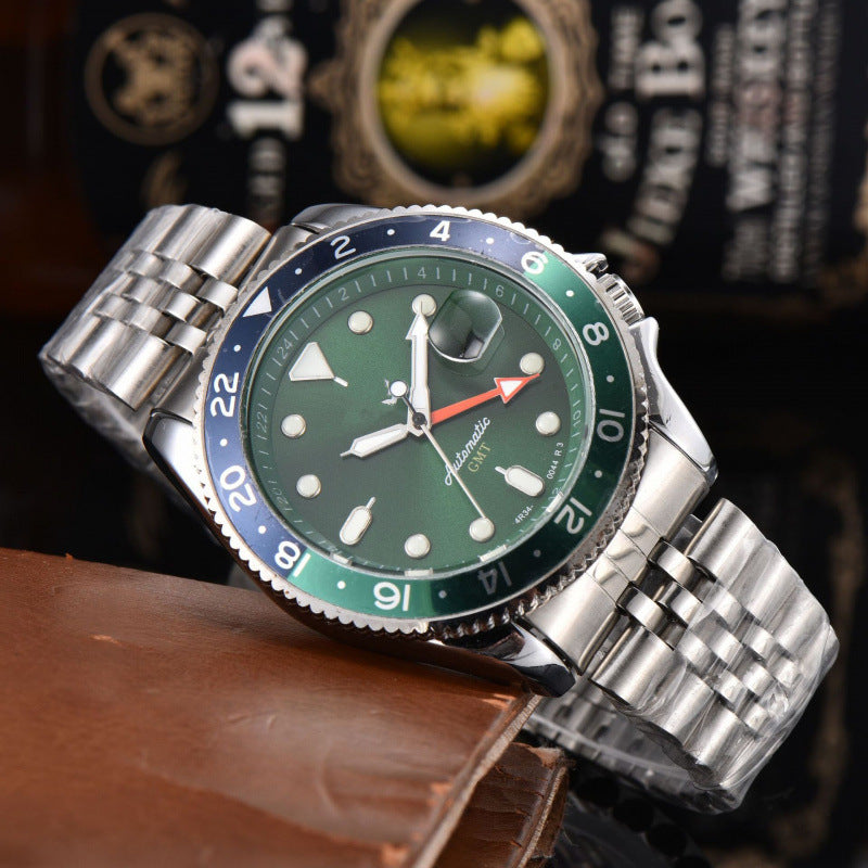 Business Quartz Watch with Interchangeable Straps