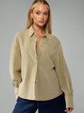 Women's Striped Loose Shirt