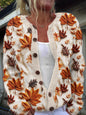 3D Digital Print Cardigan Sweatshirt Jacket