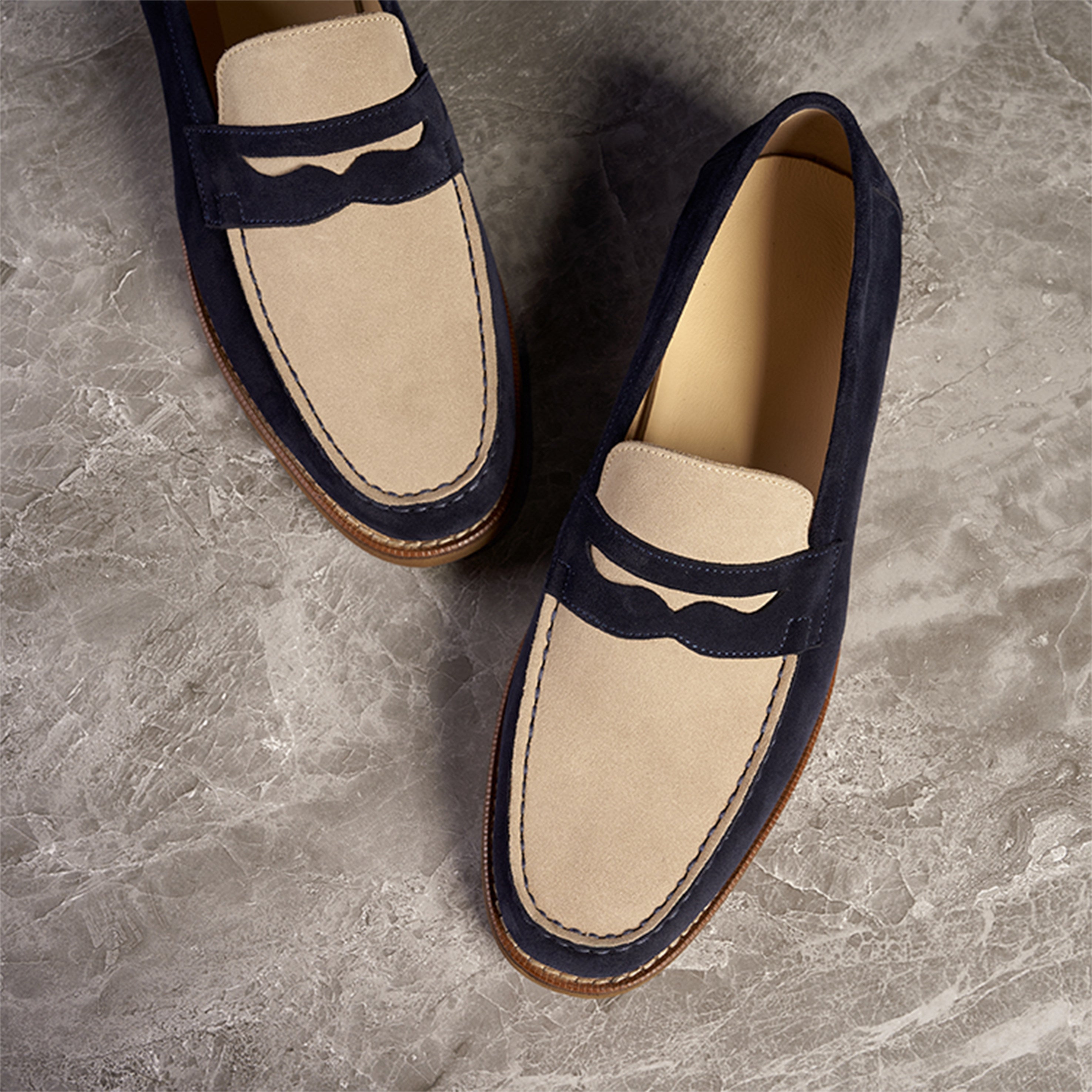 Mens Leather Loafers