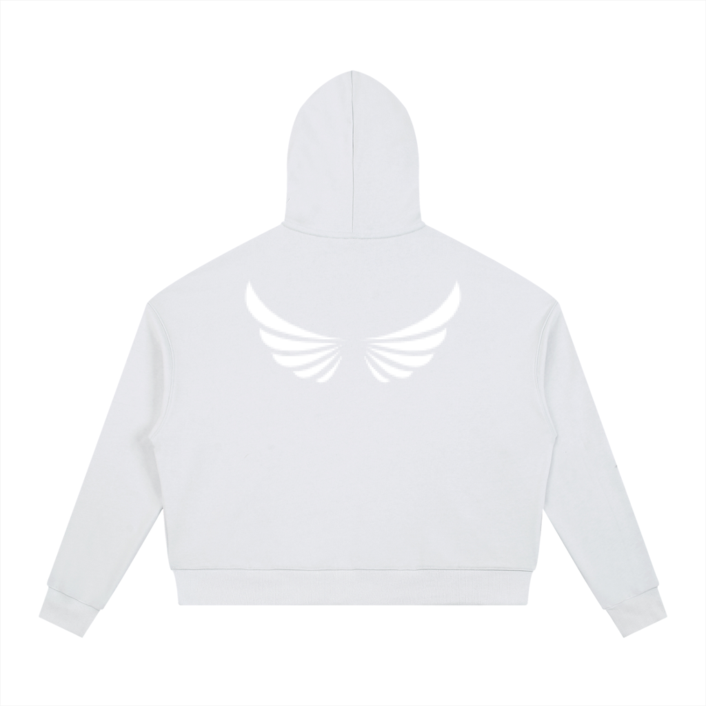 Contrast Drawstring Hoodie