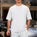 Heavyweight Jacquard Knit T-Shirt