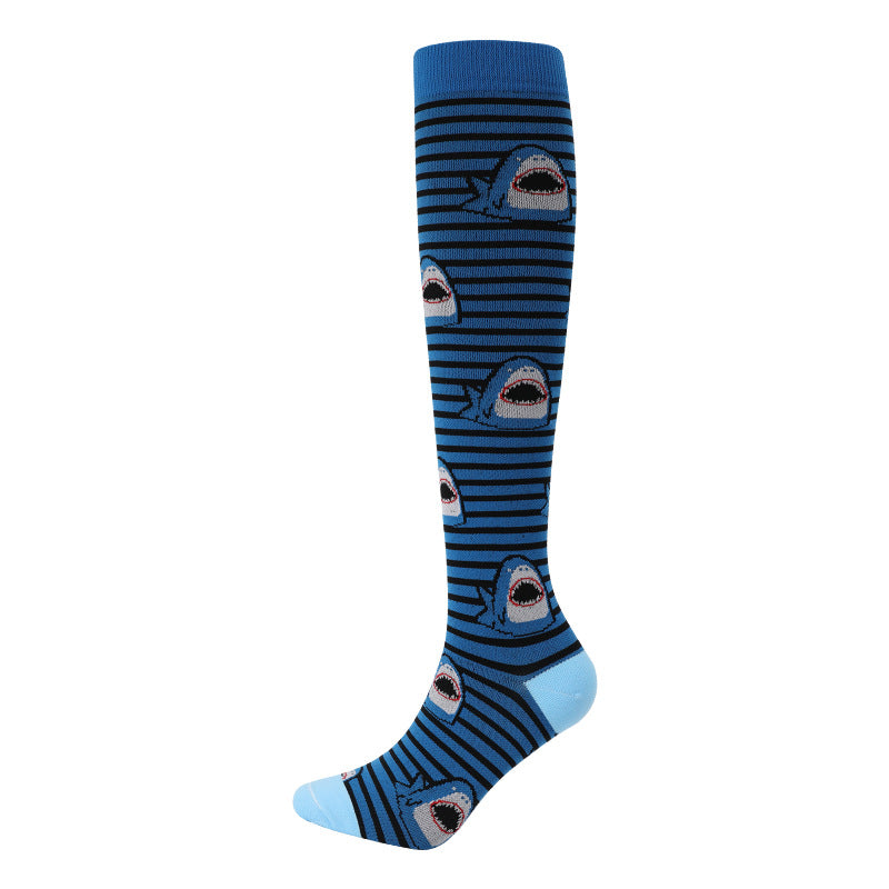 Nylon Compression Socks for Running Cycling Yoga
