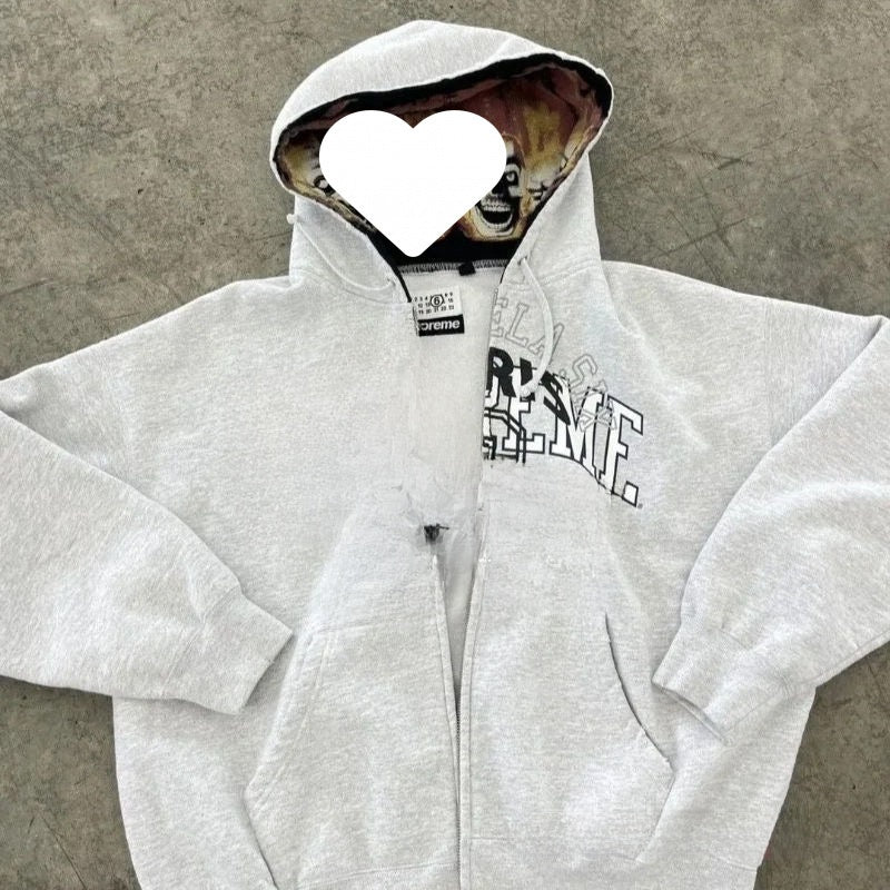 Pullover with jacquard pattern in English