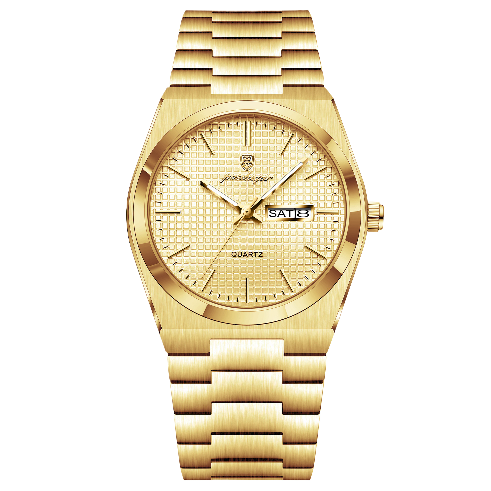 Ultra Thin Waterproof Calendar Mens Watch