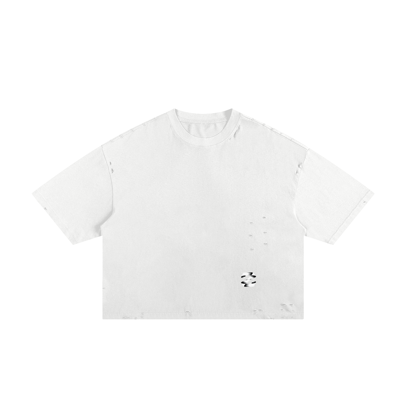Z Frayed Boxy Tee