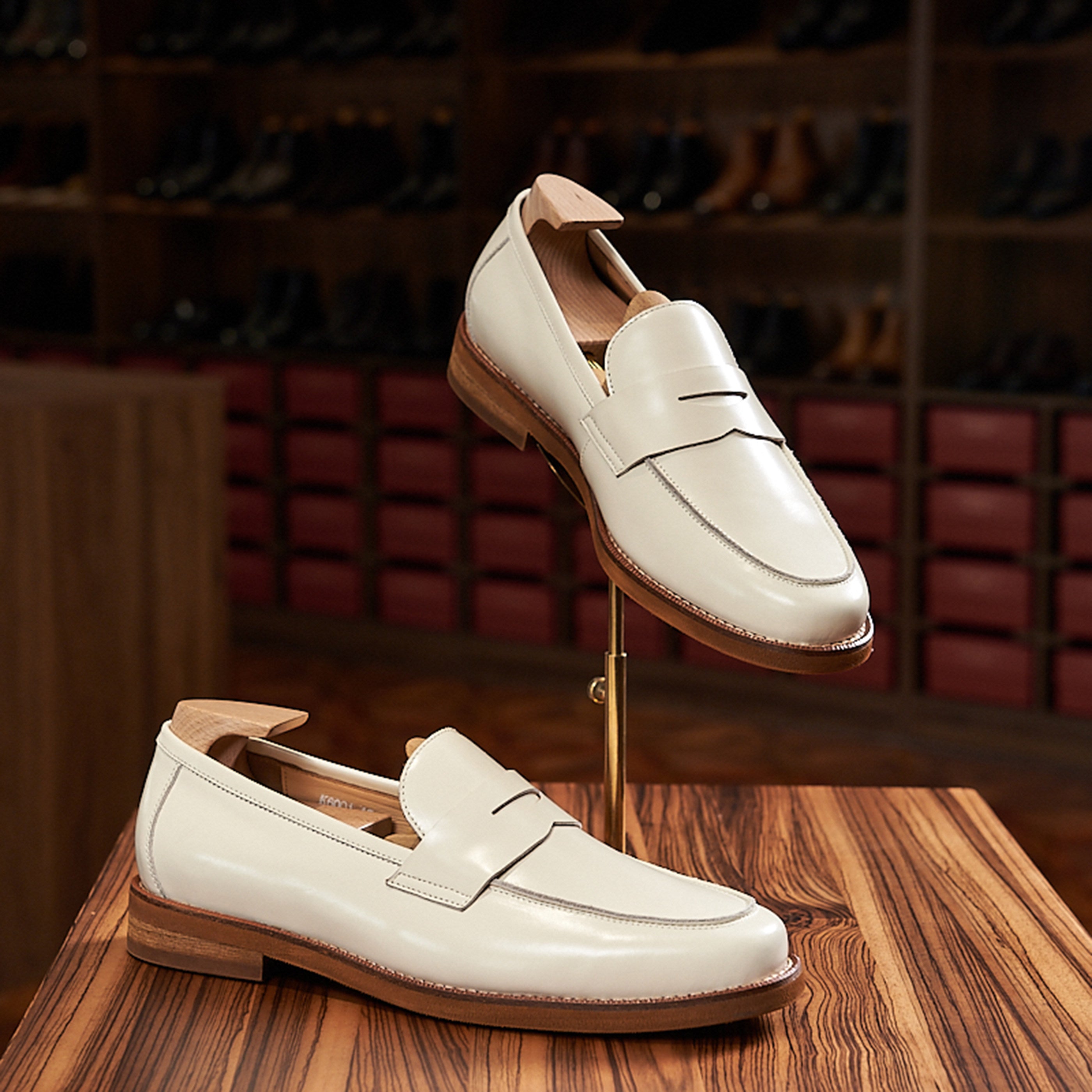 Mens Leather Loafers