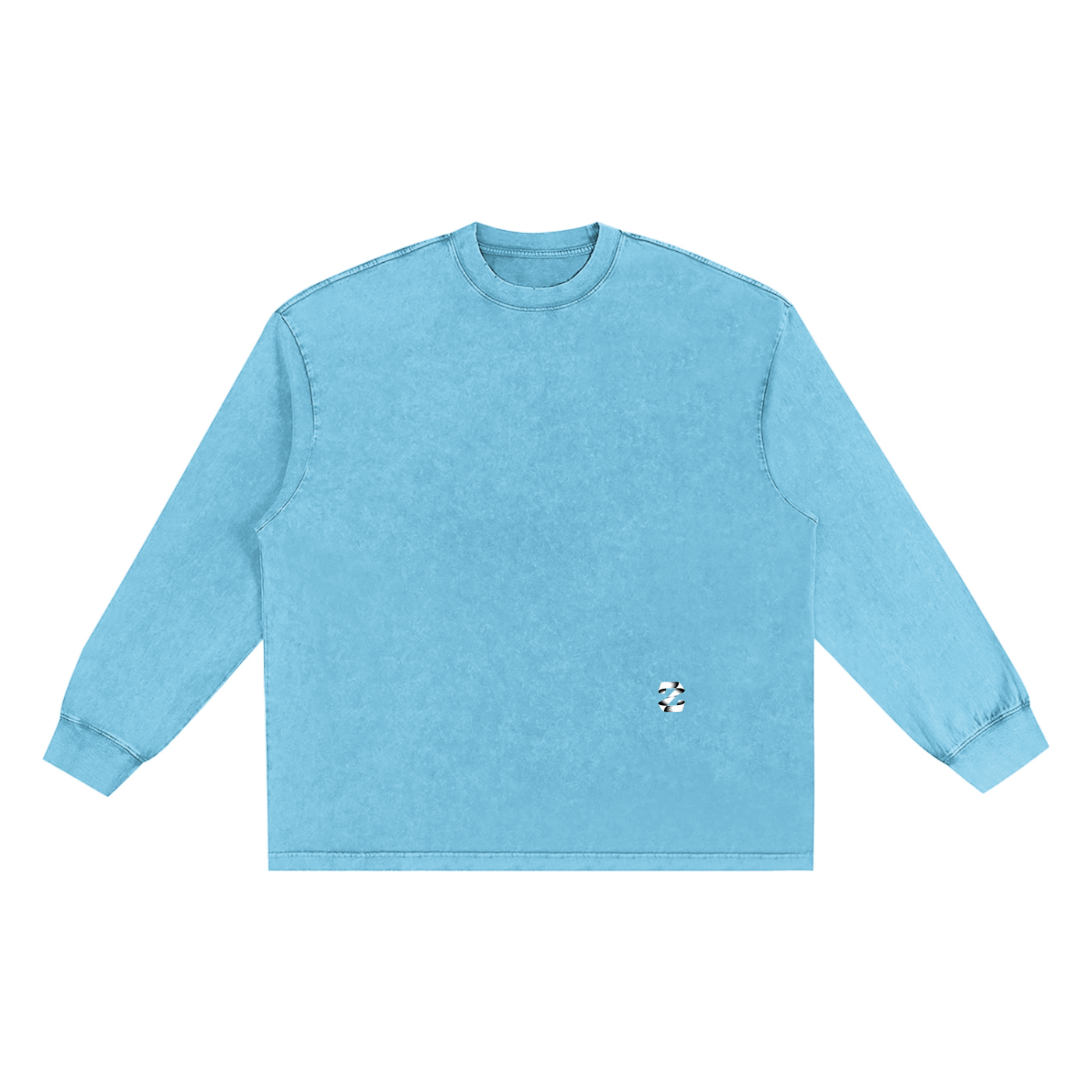 Snow Washed Frayed Edge T-Shirt