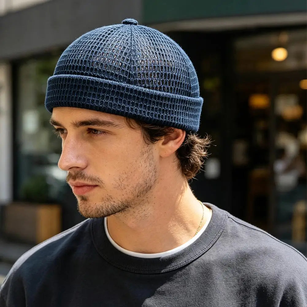 Breathable Mesh Brimless Hat