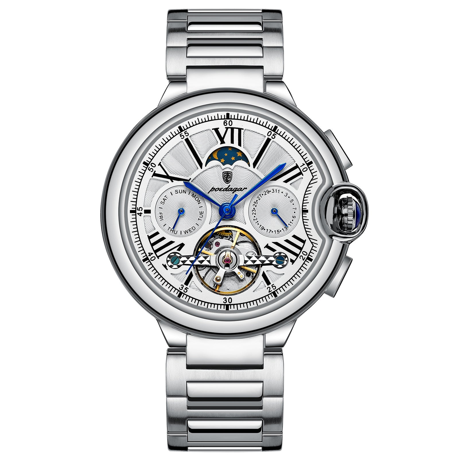Swiss Style Multifunction Mechanical Watch