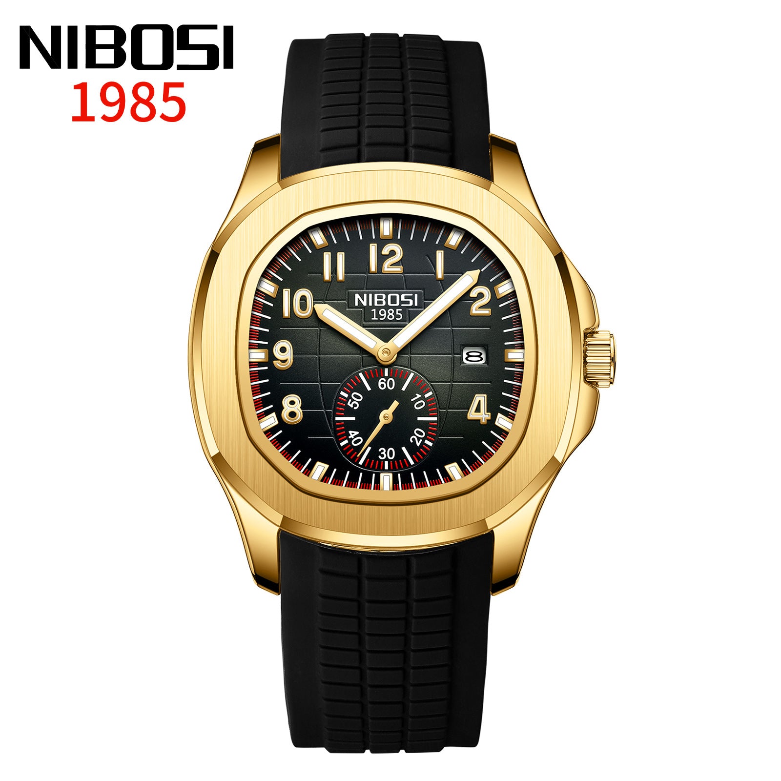 Multifunctional Quartz Watch with Luminous Display