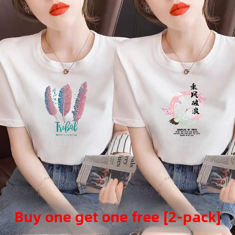 Loose Plus Size Womens T-Shirts