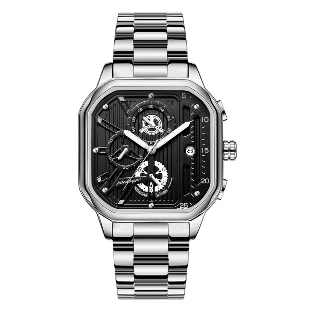 Multifunctional Waterproof Luminous Mens Watch