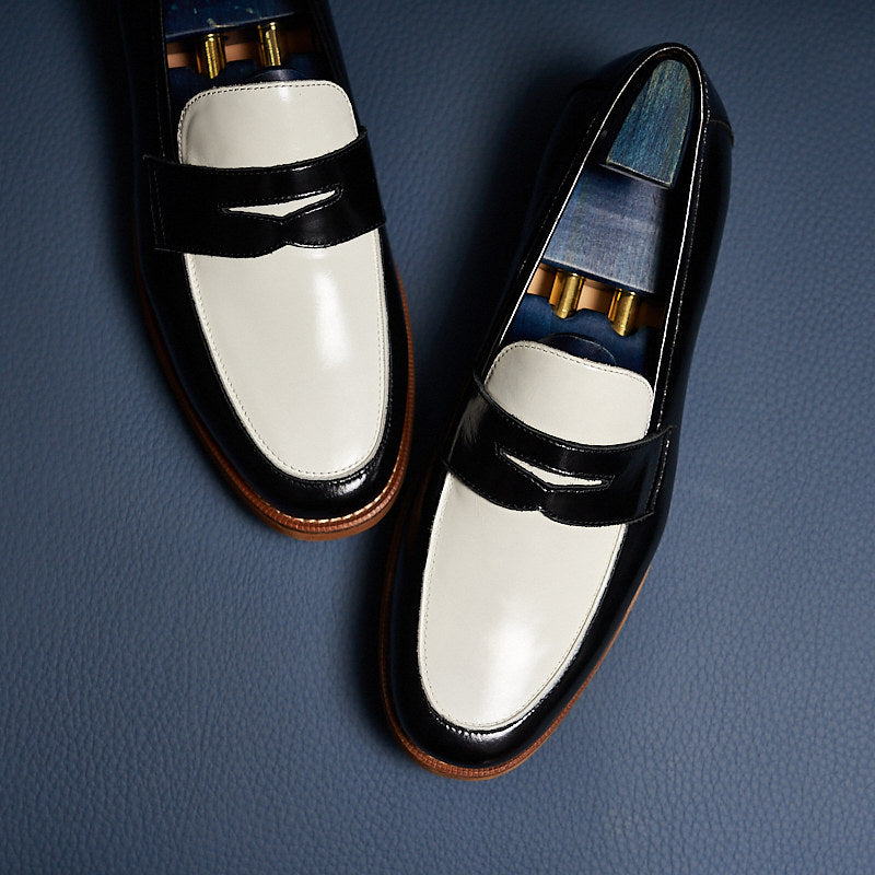 Mens Leather Loafers