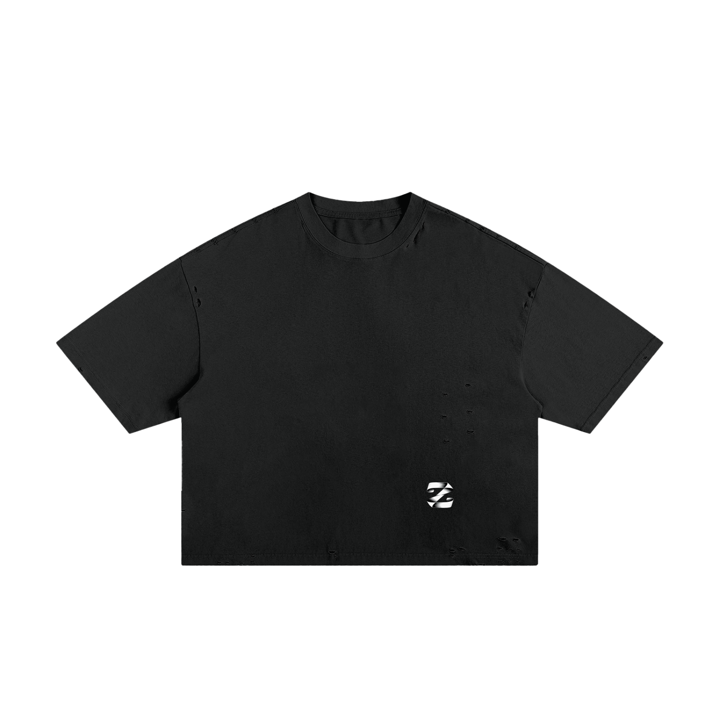 Z Frayed Boxy Tee
