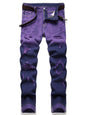 Casual Gradient Ripped Jeans