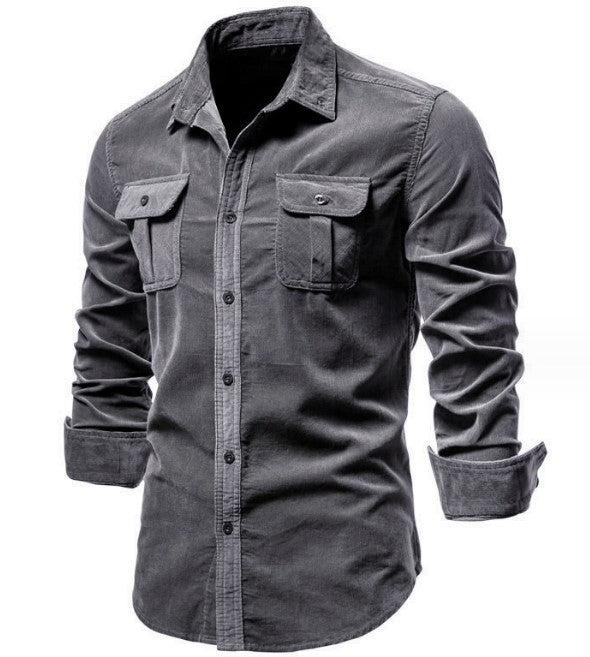 Men's Corduroy Casual Shirt