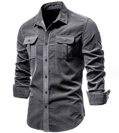 Men's Corduroy Casual Shirt