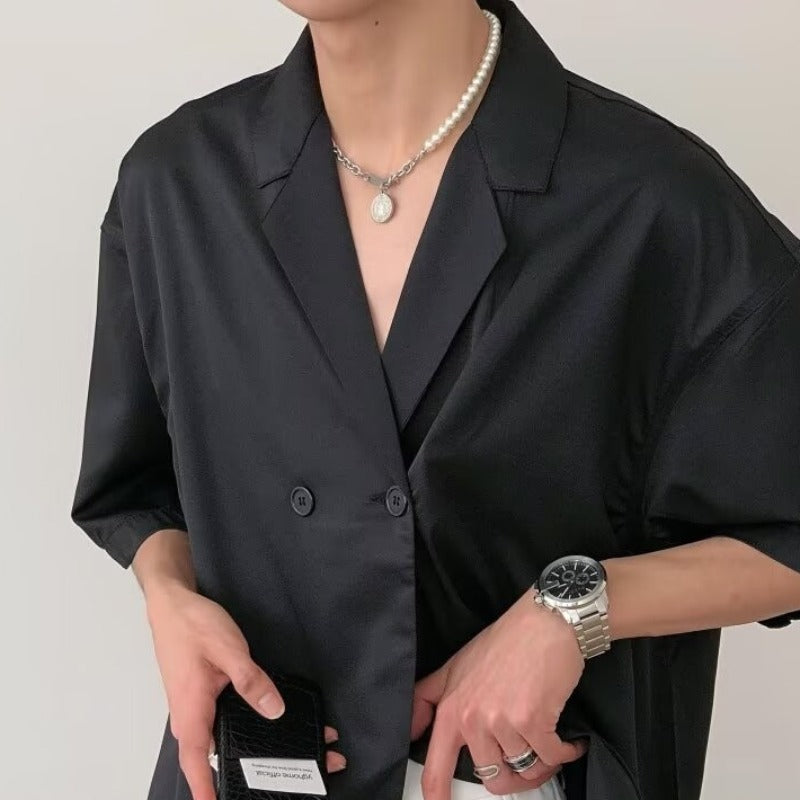 Short-sleeve shirt for men