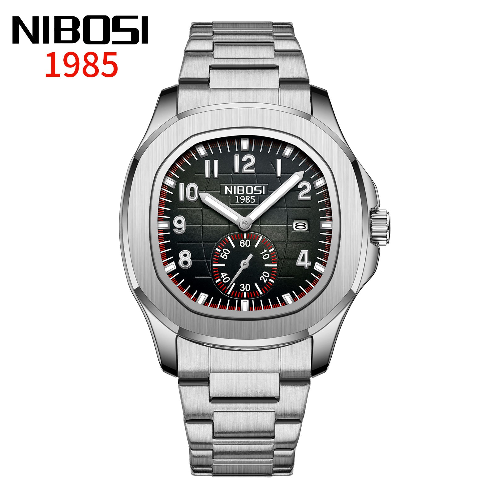 Multifunctional Quartz Watch with Luminous Display
