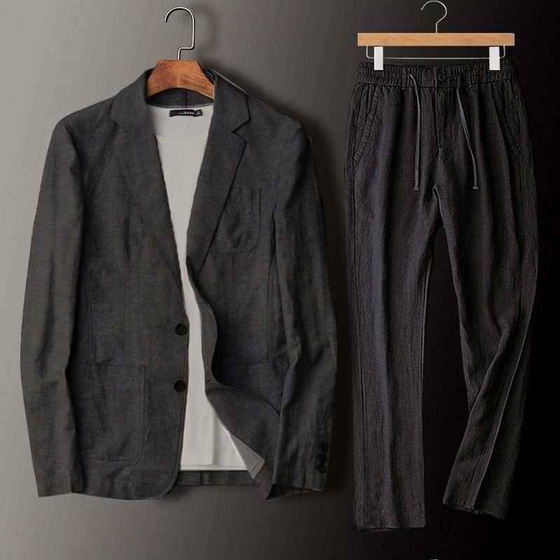 Mens Linen Suit Jacket