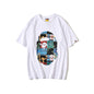 Men's and women's loose and casual T-shirts