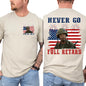 Patriotic Graphic Cotton Tshirt