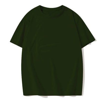 Round-neck short-sleeved shirts for both men and women